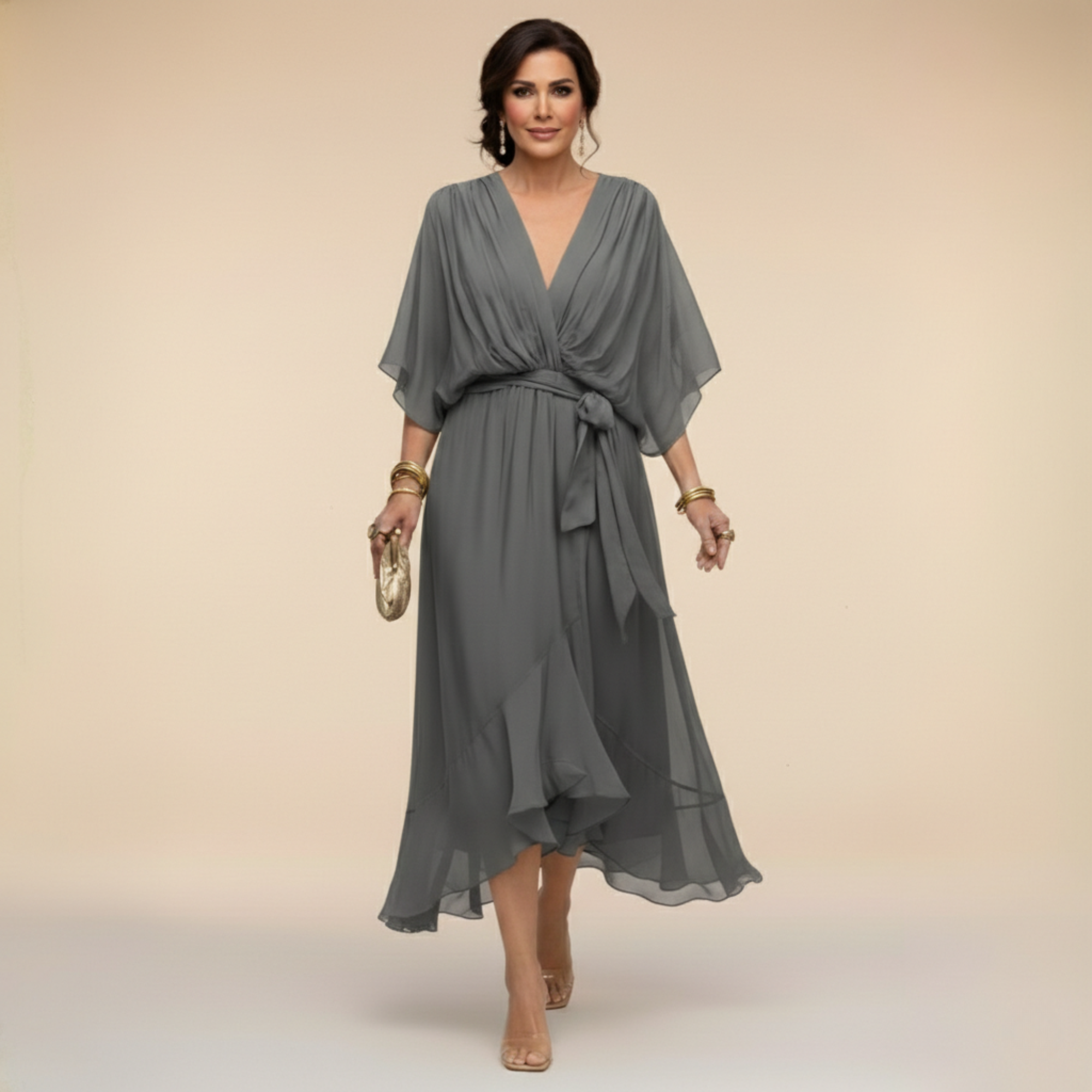 Marta | Vestido con escote en V