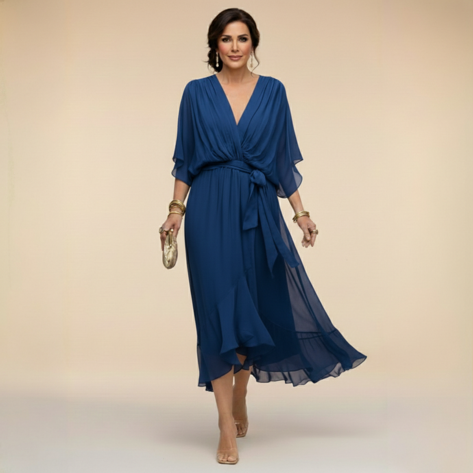 Marta | Vestido con escote en V